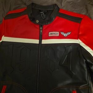Red and Black Men's Jacket